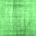 thumbnail image 1 of Ahgly Company Indoor Square Abstract Emerald Green Contemporary Area Rugs, 5' Square, 1 of 4
