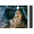 thumbnail image 2 of Star Wars Episode IV A New Hope Vertical Lightsaber Framed Poster Print Wall Art Collectible (33.5" x 23.5"), 2 of 5