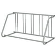 thumbnail image 1 of Heavy Duty Steel Bike Floor Rack – Powder-Coated Freestanding Stand with Weather-Resistant Finish, Tool-Free Assembly, Single or Double Side Storage – Ideal for Garage, Yard, or Events – Black or Gray, 1 of 7
