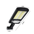 thumbnail image 3 of Wpawbk Solar Motion Sensor Outdoor Lights, IP65 Waterproof with 3 Modes & Remote Control, Ultra-Bright LED & 3-5m Sensing Distance, Wall Security Lights for Fence, Yard, Garden and Front Door, 3 of 9