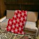 thumbnail image 5 of Christmas Flannel Blanket Red Festive Holiday Throw Soft Warm Cozy Blanket for Couch Bed Sofa Decor Winter Home Decorations Gift, 5 of 5