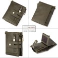 thumbnail image 4 of Cartera para Hombre Minnieouse Monedero Vintage Verde Oscuro, 4 of 6
