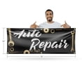 thumbnail image 2 of Auto Repair Banner Sign 24 Inch x 72 Inch | 13 oz Vinyl with Metal Grommets | Heavy-Duty Single-Sided Outdoor Durable Printed High-Quality Weatherproof | Made in the USA, 2 of 6