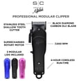 thumbnail image 6 of StyleCraft Absolute Alpha Cordless Hair Clipper, Battery Powered, 3 Interchangeable Lids, Multicolor, 6 of 10
