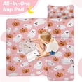 thumbnail image 4 of Halloween Ghosts and Pumpkins Toddler Nap Mats for Kids Preschool,59"x22" Sleeping Mat Bag or Kids,Toddler Sleeping Bag,Toddler Nap Mat or Daycare, 4 of 6