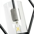 thumbnail image 4 of Everly Single Light Pendant, Black and Chrome, 4 of 4