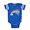 Royal Blue, variant on CafePress - Rainbow Of Skulls - Cute Infant Baby Football Bodysuit