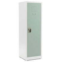 AdirOffice Steel Storage Locker, 1 Compartment, 15 X 15 X 48, Misty Green