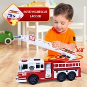 Vebo Toddlers Kids Police & Fire Play Vehicles, Multicolor