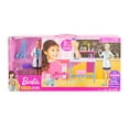 thumbnail image 1 of Original Barbie GBF78 pequeño científico laboratorio 5 pequeños experimentos divertidos recursos de aprendizaje Stem Barbie muñeca niña juguete regalo de cumpleaños xuanjing unisex, 1 of 2