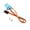 Blue, variant on LAZIOEGR AX-510BL RC Multi-function Circular Ultra Bright Police Car LED Light with Strobing-blasting Flashing Fast-slow Rotating Mode for Remote Control Vehicles (5.11 in / 13 cm)