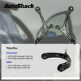 thumbnail image 3 of AutoShack Front Upper Control Arm and Ball Joint with Bushings for Chevrolet & GMC, Silverado 2500 HD 2011-2019 Sierra 2500 HD 2011-2019, 4WD RWD V8 6.0L 6.6L, 3 of 5