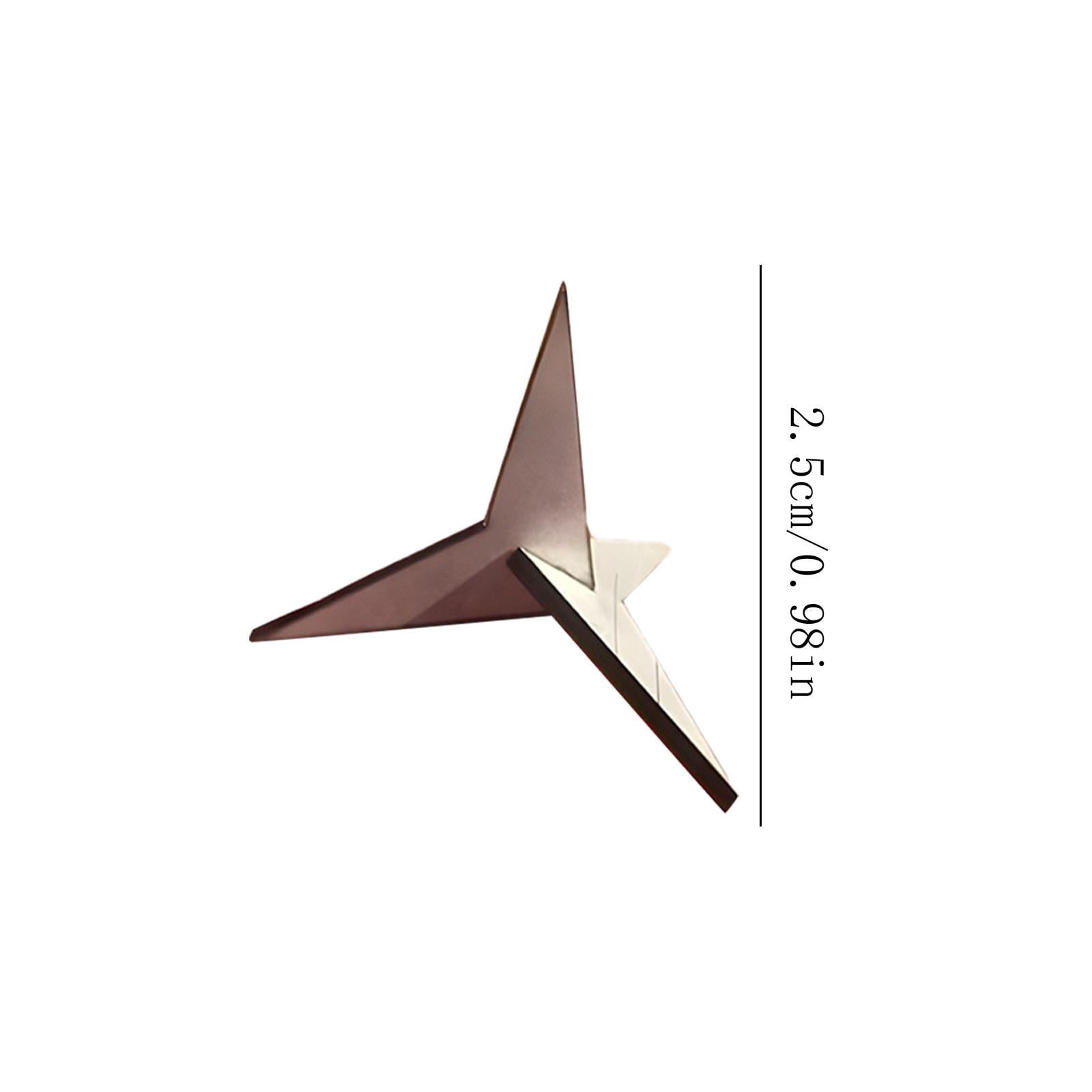 Stainless Steel Caltrops Stakes | Hunting and Outdoor Accessories for Target Practice | 1.77 Inch Four Point Stakes Pack of 20