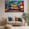 thumbnail image 4 of Halloween Theme Banner Neon Design Ghosts Pumpkins for Kids Party Celebration Indoor Decoration, 4 of 5