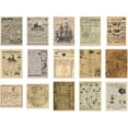 thumbnail image 6 of 35 Pieces Vintage Stickers for Scrapbooking,Vintage Newspaper Stickers for Journaling, Self Adhesive Decorative Sticker for DIY Arts, Cute Portable Sticker Book, 6 of 7