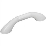 HealthSmart Contoured 18-Inch Grab Bar- White