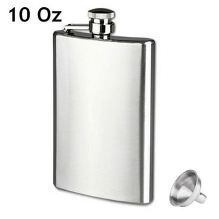 

Stainless Steel Hip Liquor Flask Whiskey Alcohol Pocket Wine Bottle New.