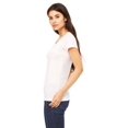 thumbnail image 3 of Bella + Canvas T-Shirt à Manches Courtes pour Femmes - Avoine Triblend - S, 3 of 3