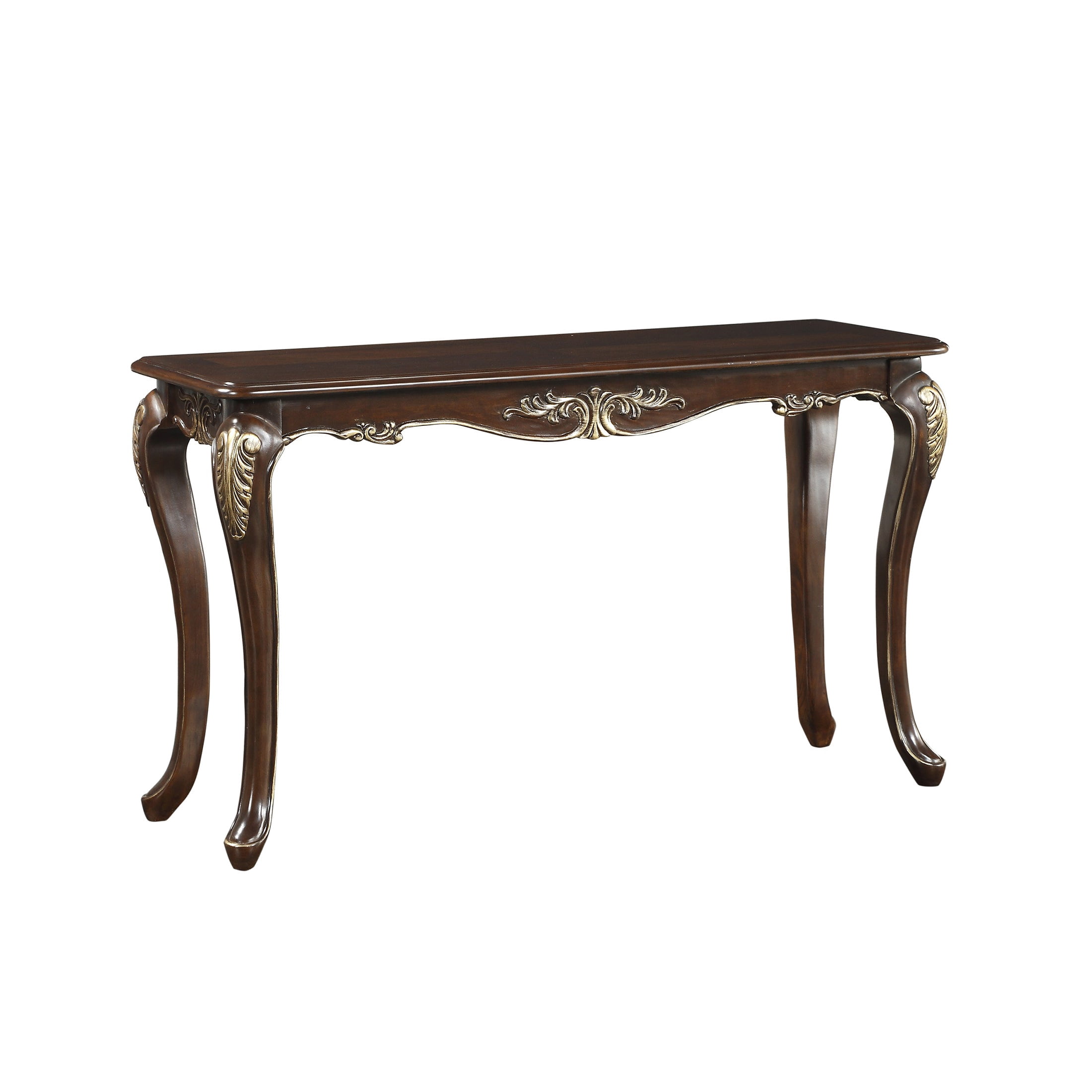 OakvillePark Bonita Sofa Table, Dark Cherry