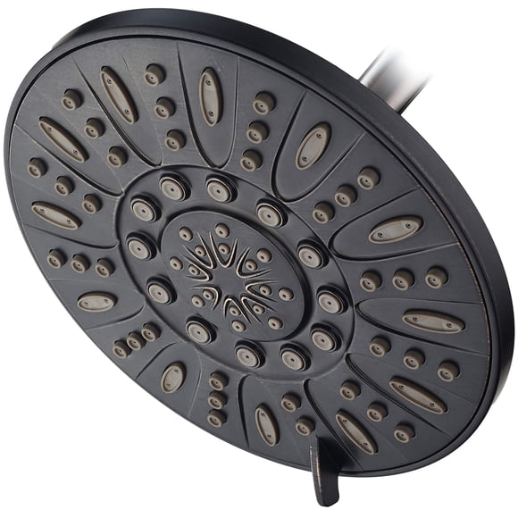 Cabezal de ducha AquaDance, bronce frotado con aceite, alta presión 7 Rain