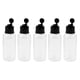 thumbnail image 3 of Vacío 100/200 / 300mL Loción Portátil Contenedor Champú 5 Piezas - 100 ml Sunnimix botellas de loción vacías exprimir, 3 of 8