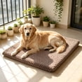 thumbnail image 6 of Dog Bed Crate Mat, Soft Durable Washable Anti-Slip Kennel Pad for Dogs & Cats, Non-Slip Kennel Pad for Crate/Floor/Car (Gray, 21''X30''), 6 of 6