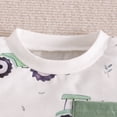 thumbnail image 7 of YUEHUA Toddler Short Sets Casual Retro Elastic Waist Shorts Cartoon Graphic Prints Soft Lightweight Fabric Summer 6 12 18 24 Months 2t 3t Clothing Set, 7 of 7