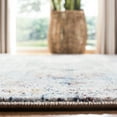 thumbnail image 4 of SAFAVIEH Bristol Acacia Oriental Polyester Area Rug, Cream/Blue, 5'1" x 7'6", 4 of 10