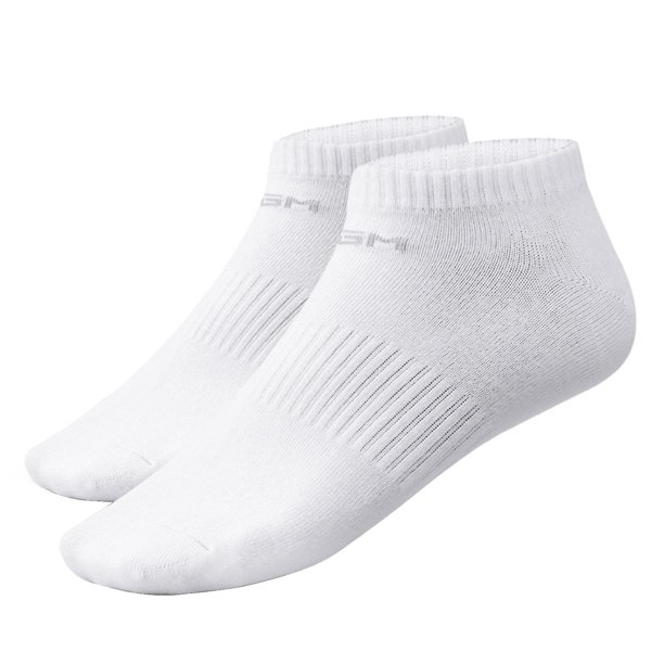 1 par de calcetines Pgm de Color sólido con puños acanalados para correr, calcetines cortos transpirables que absorben la humedad para hombre, para entrenamiento