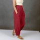 thumbnail image 5 of Pantalones de Cintura Elástica para Mujeres de Cintura Alta Color Sólido con Bolsillos, Pantalones de Longitud Completa Casual para Todas las Estaciones, 5 of 5