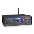 thumbnail image 1 of Inicio Amplificador estéreo Pyle PCAU46BA 2x120W Bluetooth, 1 of 8