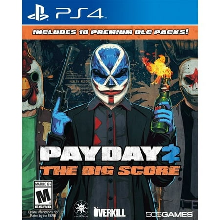 Refurbished 505 Games Payday 2 Big Score (PS4) - Video Games