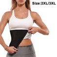 thumbnail image 1 of Ejercicio de pérdida de peso para mujeres y hombres, cinturón adelgazante, ejercicio de sudoración de iones de plata, cinturón envolvente para el vientre, cinturón de sudoración abdominal, cinturón, 1 of 8