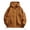Coffee, variant on WREESH Fashion Winter Jacket Men'S Stitching Drawstring Hooded Slim Jacket Coat Outwear Coffee