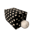 thumbnail image 2 of Polka Dot Toiletry Kit/ Make up Pouch/ Cosmetics case/ Travel organizer for Women, 2 of 6