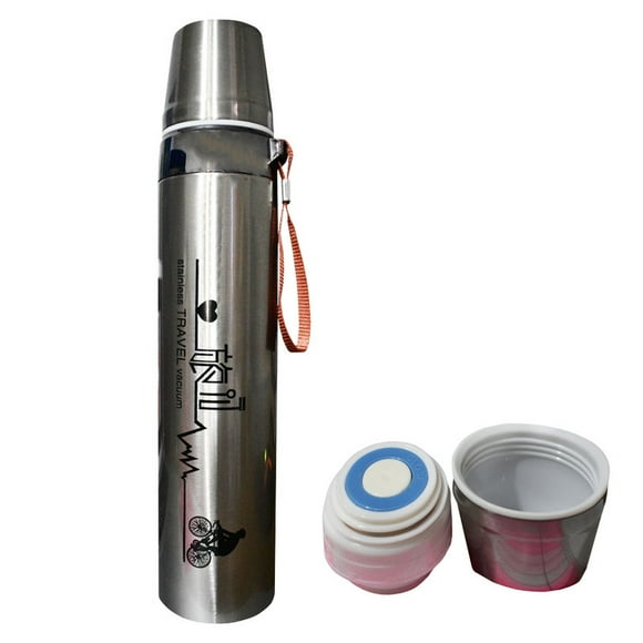 Termo Acero Inoxidable Importacion 1000 ml Plata