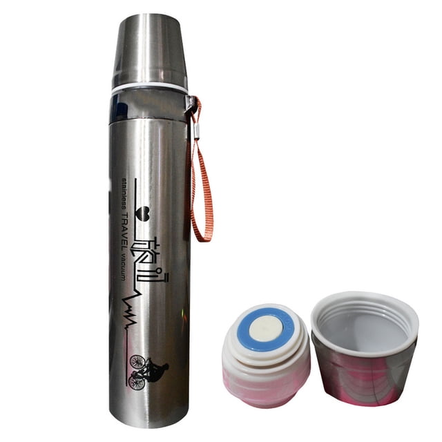 Termo Acero Inoxidable Importacion 1000 ml Plata