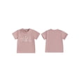 thumbnail image 3 of Mommy and Me Matching Shirt Short Sleeve Letter Embroidery Summer T-shirt Family Outfits, 3 of 10