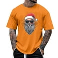 thumbnail image 1 of Tops para hombre, blusas y camisas de manga corta con cuello redondo para hombre, camiseta informal con cuello redondo y estampado para hombre, blusa de manga corta, blusa de poliéster para hombre, 1 of 4