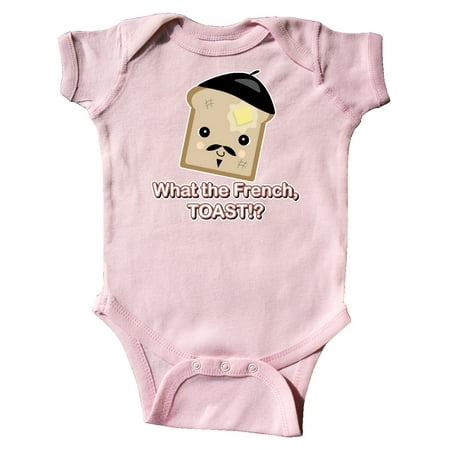

Inktastic funny cute kawaii what the french toast design Gift Baby Boy Bodysuit