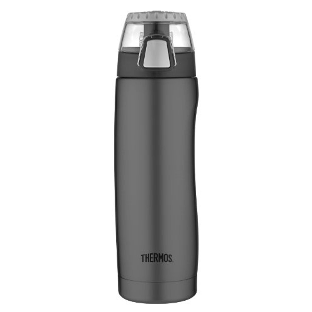 Thermos Vacuum Insulated Hydration Bottle w/Meter 18 oz. Charcoal