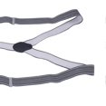 thumbnail image 3 of Suspenders Blue Striped High Elasticity Thick Adjustable Elastic Men's Suspenders, 3 of 3