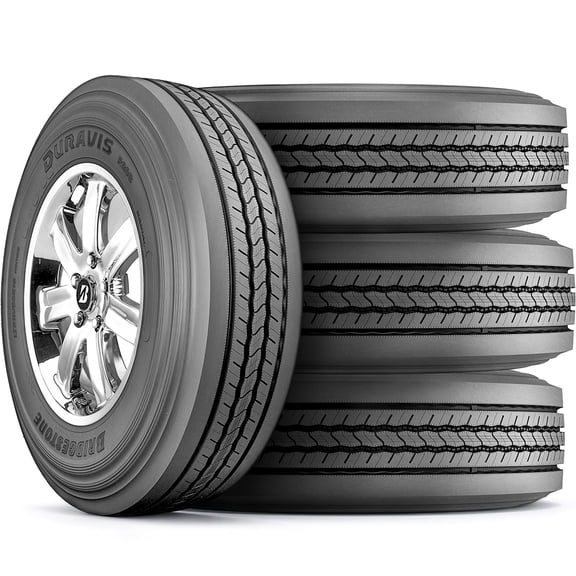 Set of 4 (FOUR) Bridgestone Duravis R238 LT 235/85R16 120/116Q Load E (10 Ply) Light Truck Tires Fits: 2004 Ford F-250 Super Duty King Ranch, 1999-2003 Ford F-250 Super Duty Lariat