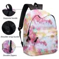 thumbnail image 3 of Mochila escolar teñida con corbata, mochila preescolar, bolsa de viaje de alta capacidad con bolsa de lápices para niños y niñas, ligera Wmkox8yii jkg5190, 3 of 7