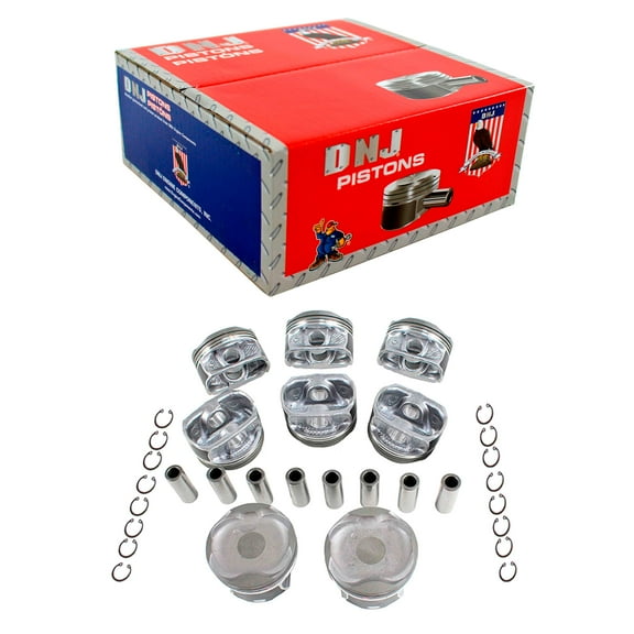 DNJ P978 Standard Complete Piston Set Fits Cars & Trucks 07-16 Toyota Lexus Cruiser 5.7L DOHC