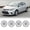 15 inch- Sliver Lacquer, variant on Set Of 4 15 inch Hubcaps for 2009-2019 Toyota Corolla, Snap-On Black Lacquer, PP Material 15 inch Wheel Rims Cover, Hubcaps Set of 4 Fit for Toyota Corolla