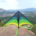 thumbnail image 3 of Mint's Colorful Life Delta Kite for Kids & Adults, Extremely Easy to Fly Kite with 2 Ribbons and 300ft Kite String, Best Kite for Beginner, 3 of 7
