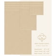 thumbnail image 4 of TORUBIA Bath Towels Set-100% Cotton- 2 Bath Towels, 2 Hand Towels & 2 Washcloths- Large, Quick Dry, Absorbent, Plush, Soft- Home, Spa, Hotel, Shower Towels - 6 Pcs Luxury Bathroom Towels Light Brown, 4 of 5