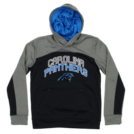 Pitt Panthers Sports - NFL Youth Carolina Panthers Ellipse Pullover Sweatshirt Hoodie