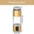 thumbnail image 5 of Fashion 200ml Water Cup USB Electric Hydrogens Rich Water Generator Bottle Glass Texture Perfect for Various Environment, 5 of 9